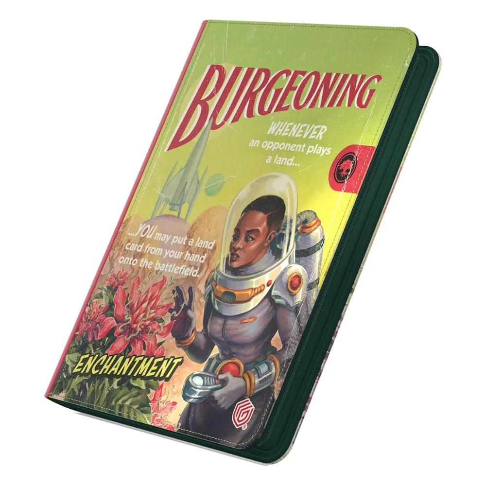 Ultimate Guard Zipfolio 18-Pocket Xenoskin (360 double-sleeved cards) Magic: The Gathering "Edge of Eternities" - Burgeoning